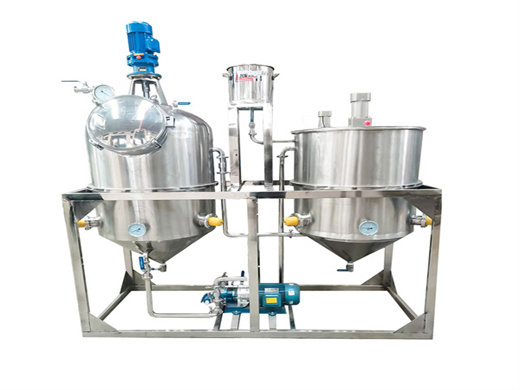 refinery use peanut oil Production machine in mongolia