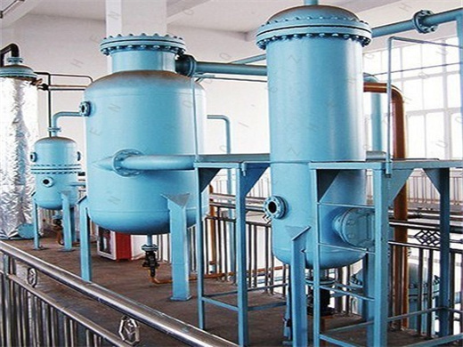 refining machine of palm kernel oil with iso