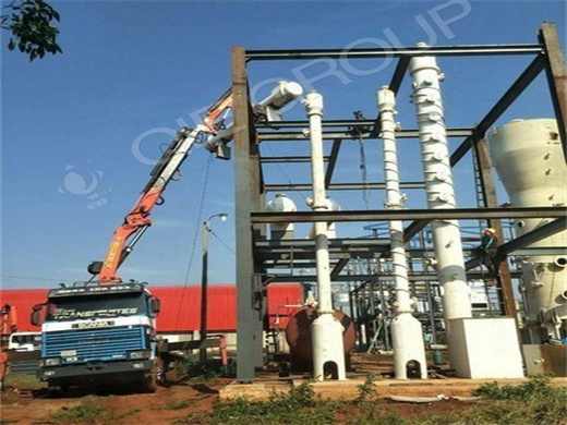 1-20tpd cotton seed oil refining machine in guinea