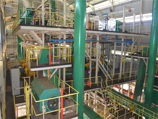 professional scale cooking oil refinery plants