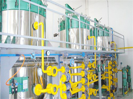 edible cooking oil refining manufacturer in gabon